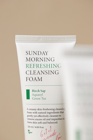 AXIS-Y 6+1+1 Advanced Formula Sunday Morning Refreshing Cleansing Foam kremasta pjena za dubinsko čišćenje za osjetljivu kožu lica