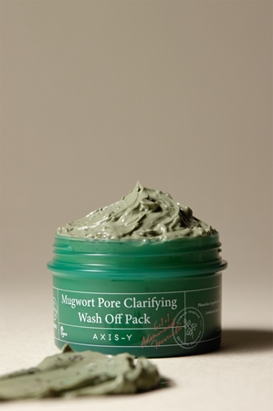 AXIS-Y 6+1+1 Advanced Formula Mugwort Pore Clarifying Wash Off Pack Deep Cleansing Mask with soothing effect