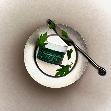 AXIS-Y 6+1+1 Advanced Formula Mugwort Pore Clarifying Wash Off Pack Deep Cleansing Mask with soothing effect