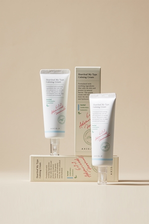 AXIS-Y 6+1+1 Advanced Formula Heartleaf My Type Calming Cream lehký gelový krém pro zklidnění a posílení citlivé pleti