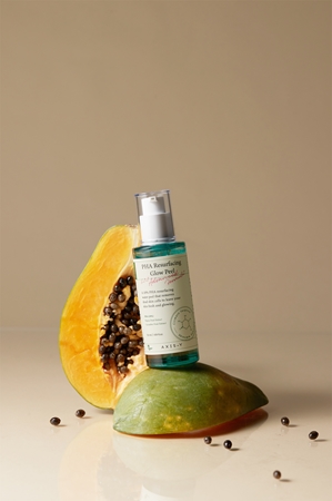 AXIS-Y 6+1+1 Advanced Formula PHA Resurfacing Glow Peel Exfoliating Face Cleanser with a brightening effect