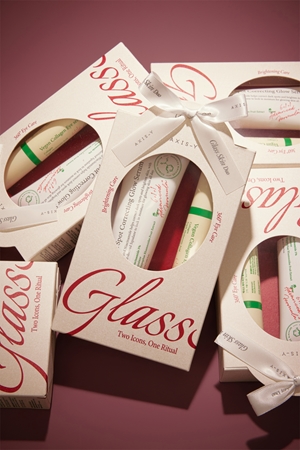 AXIS-Y 6+1+1 Advanced Formula Glass Set Gift Set for flawless skin