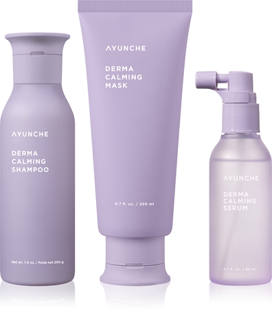 AYUNCHE Derma Calming ensemble pour cuir chevelu sec et sensible