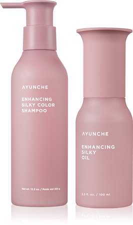 AYUNCHE Enhancing Silky Set set for colour-treated hair