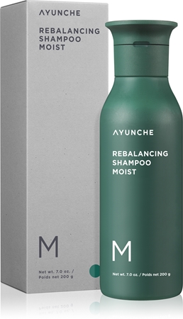 AYUNCHE Rebalancing Shampoo Moist champú anticaída con efecto humectante