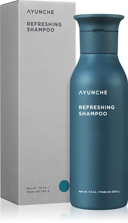 AYUNCHE Refreshing Shampoo освежаващ шампоан за мазна коса и мазен скалп