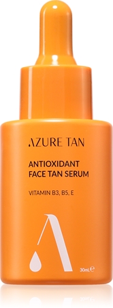 Azure Tan Antioxidant Selvbruner serum til ansigtet