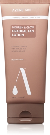 Azure Tan Nourish & Glow önbarnító krém testre
