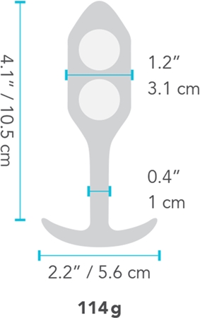 b-Vibe Snug Plug 2 plug anal