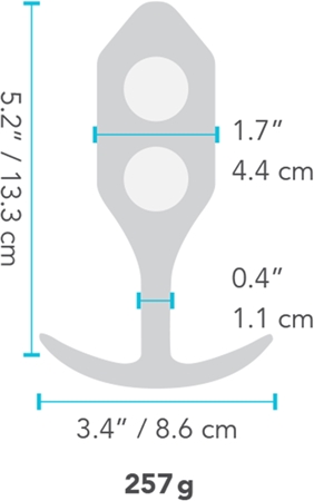 b-Vibe Snug Plug 4 dop anal