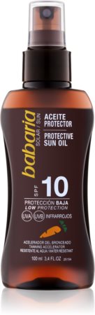 Babaria Sun Protective huile solaire SPF 10