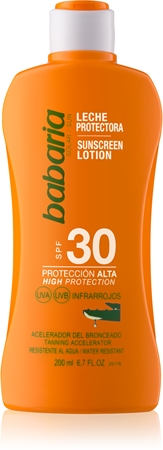 Babaria Sun Protective αδιάβροχο αντηλιακό γάλα SPF 30