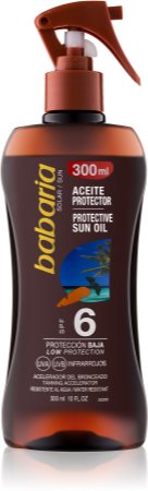 Babaria Sun Protective olejek ochronny do opalania w sprayu SPF 6