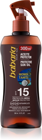 Babaria Sun Protective ulje za sunčanje u spreju SPF 15