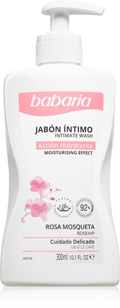 Babaria Rosa Mosqueta Feminine Wash with wild rose extract