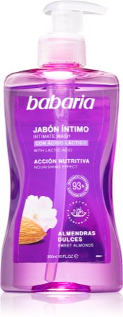 Babaria Almendras mýdlo na intimní hygienu