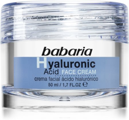 Babaria Hyaluronic Acid hydratační krém na obličej