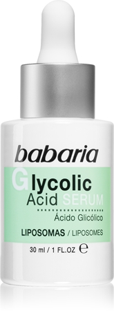 Babaria Glycolic Acid нічна відновлююча сироватка