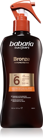 Babaria Sun Protective sun oil spray SPF 6