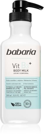 Babaria Vitamin B3 švelninamasis drėkinamasis kūno losjonas visų tipų odai