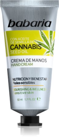 Babaria Cannabis Hydraterende Handcrème