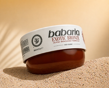 Babaria Tanning Jelly Exotic Bronze Body Gel for a deep tan