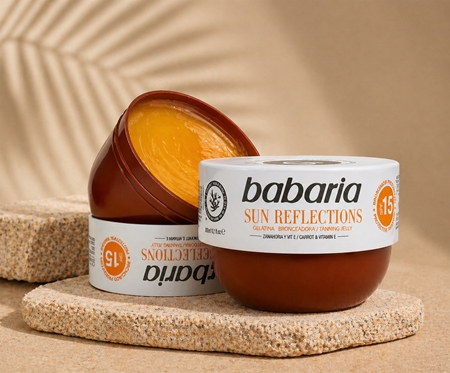 Babaria Tanning Jelly Sun Reflections Protective Gel SPF 15