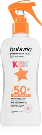 Babaria Kids ochranný sprej pro děti SPF 50+