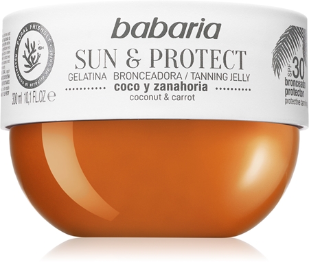 Babaria Tanning Jelly Sun & Protect ochranný gél SPF 30