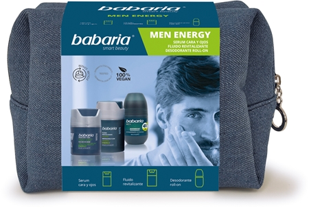 Babaria Men Energy set pentru fata si corp pentru bărbați