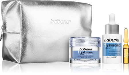 Babaria Hyaluronic Acid conjunto (para hidratação intensiva de pele)
