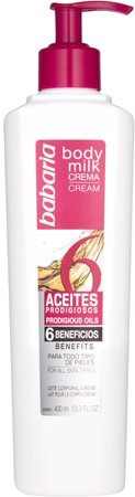 Babaria 6 Esential Oils lait corporel