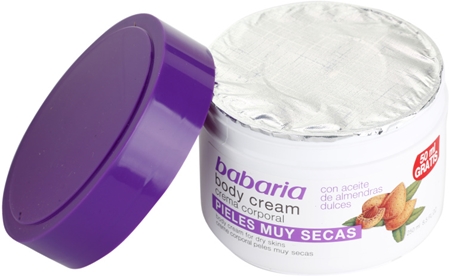 Babaria Almendras Body Cream With Almond Oil