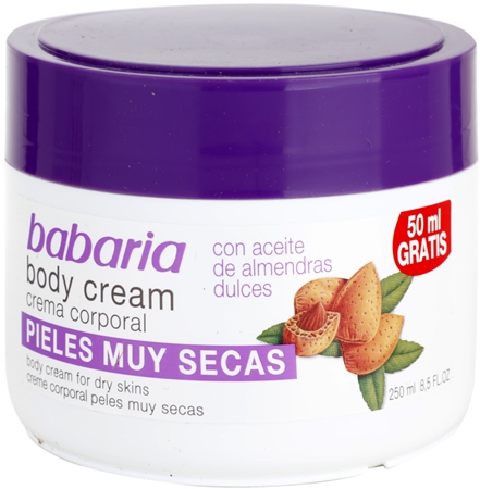Babaria Almendras Body Cream With Almond Oil