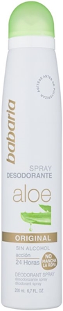 Babaria Aloe Vera desodorante en spray con aloe vera