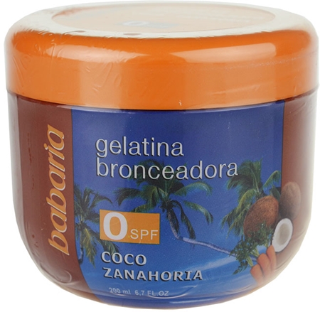 Babaria Sun Bronceadora Suntan Accelerating Gel With Coconut And Carrots
