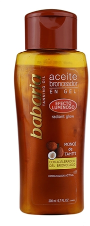 Babaria Sun Bronceadora třpytivý olej pro zvýraznění opálení