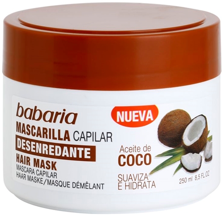 Babaria Coco mascarilla hidratante para cabello