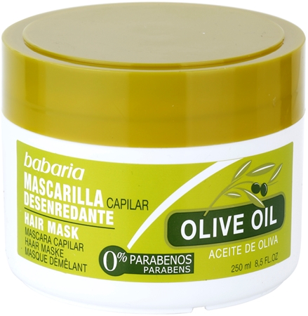 Babaria Olive nährende Haarmaske mit Olivenöl