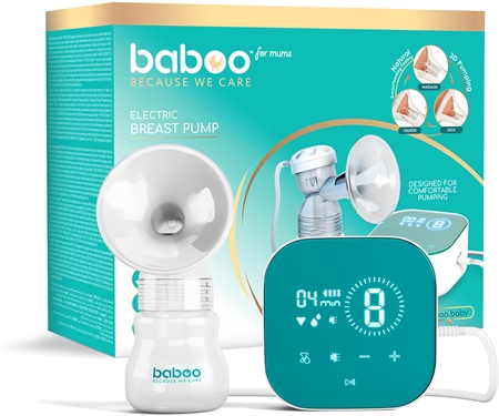 Baboo Electric Breast Pump with 3D Suction Technology Milchpumpe