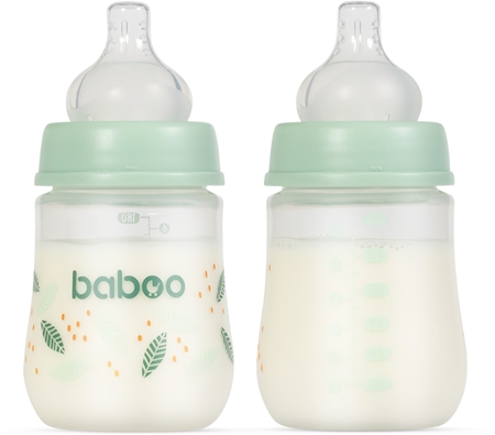 Baboo Anti-colic Feeding Bottle antikoliková lahev pro děti od narození