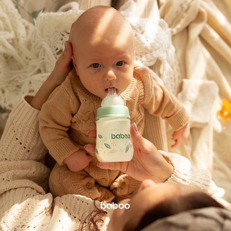 Baboo Anti-colic Feeding Bottle antikoliková lahev pro děti od narození