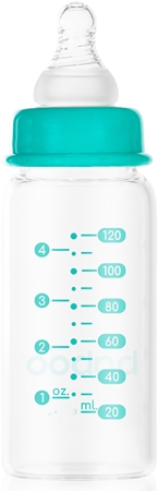 Baboo Anti-Colic Glass Bottle Glasfläschchen mit Anti-Kolik-System