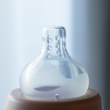 Baboo Premium Silicone Teat Medium Flow sisač za bočicu