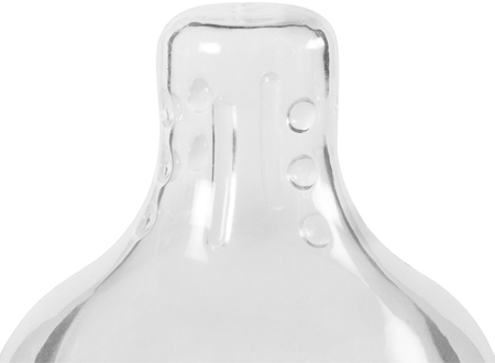 Baboo Liquid Silicone Teat Fast Flow savička na láhev