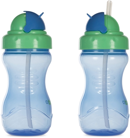 Baboo Cup with Silicone Straw Flasche mit Strohhalm