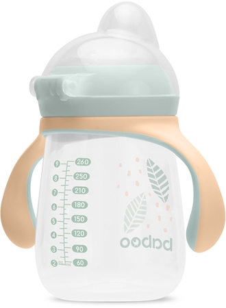Baboo Cup with Silicone Spout hrnek s držadly