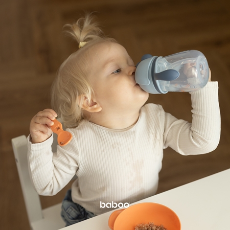 Baboo Cup with Silicone Straw hrnek s brčkem