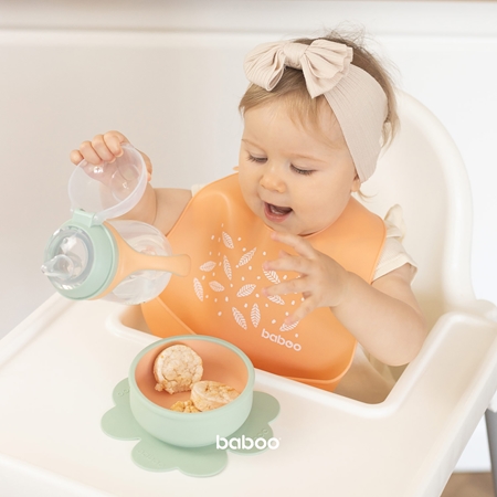 Baboo Silicone Bowl bol en silicone avec ventouse