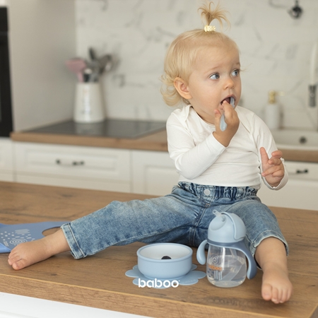 Baboo Silicone Bowl bol en silicone avec ventouse